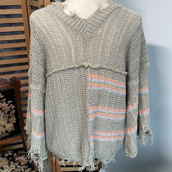 Destroyed Sweater by Three Bird Nest NWT - Picture 8 of 8